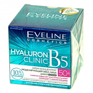 Կրեմ Դեմքի Eveline 50մլ Hyaluron Clinic B5 50+ Հակակն. 2